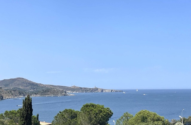 Seaside Getaway: Renovated Apartment with AC, Terrace, and Parking in Banyuls-sur-Mer