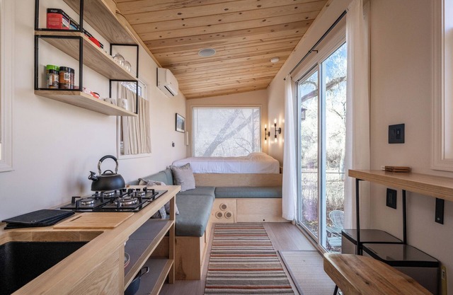 Secluded 2-Bed Tiny Home Oasis near Moab's Wonders