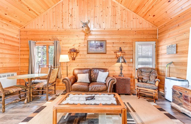 Secluded Bigfork Cabin w/Canoes & Views!