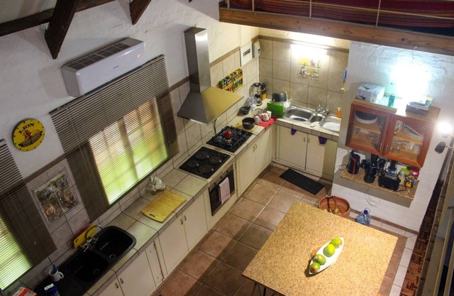 Self catering open plan house. Ideal for family and groups of 2 to 6.