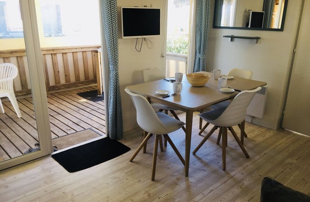 Serenity facing the sea - Mobilhome 8p at Le Conguel Holiday Village *