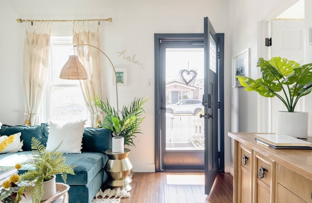 Settle into a Trendy Long Beach Cottage in a Quiet Area