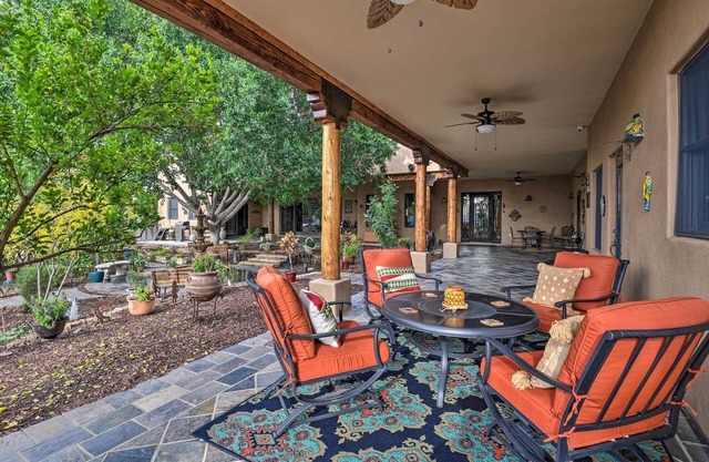Shared Backyard & Hot Tub: Restful Mesa Retreat!