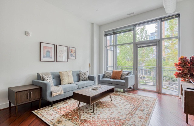 Sleek Tysons Corner 2BR w/Gym & W/D, near Restaurants, by Blueground
