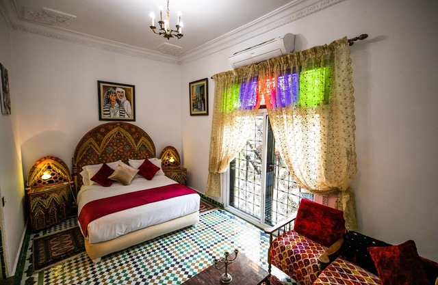 Small riad with garden and private terrace.