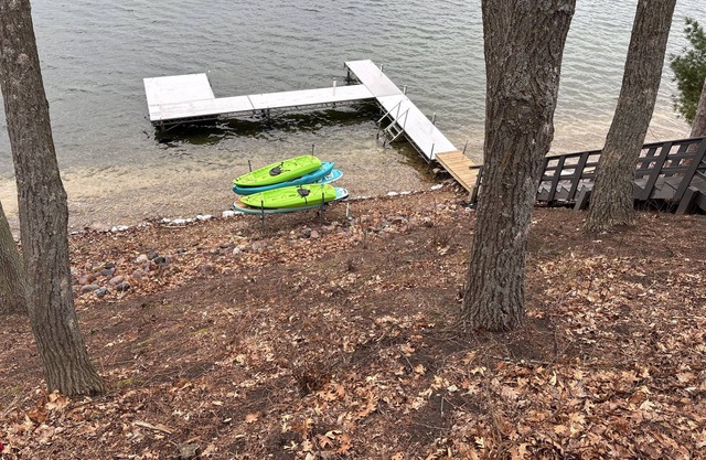 Soak Up the Last Rays- Hot Tub Pier & Paddleboards