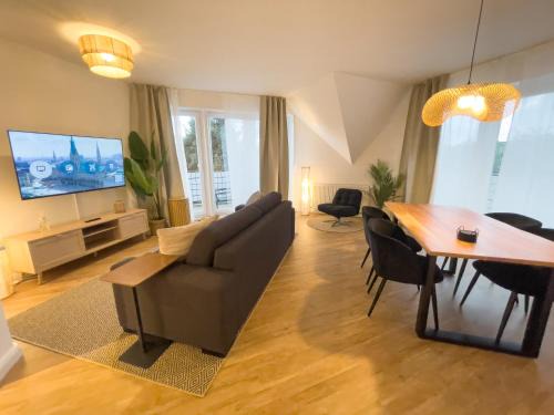 Sonnige Ferienwohnung mit Balkon und gute Lage