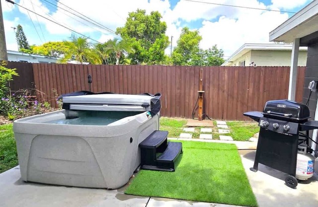 Soothing Spa, Patio, Games & Grill @ Mystic Haven
