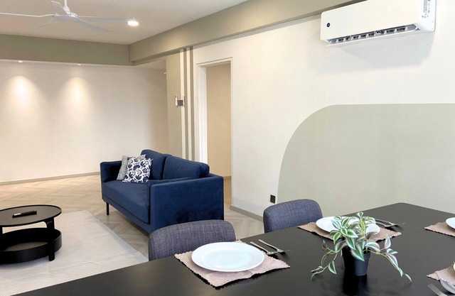 Spacious 3-bedroom apartment in fabulous Kuala Lumpur with AC, WiFi