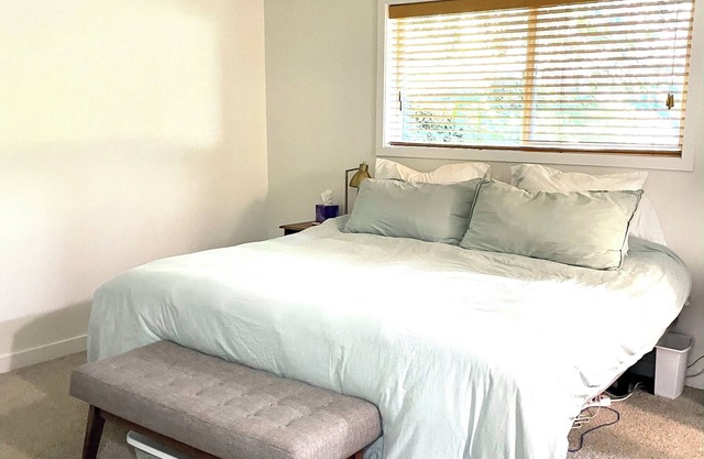 Spacious and cozy 3BR, 2.5BA house w/deck & large private fenced in yard!