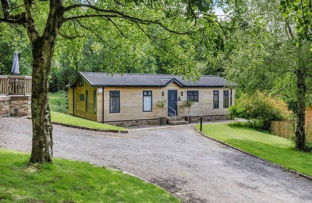 Spacious and luxurious lodge.