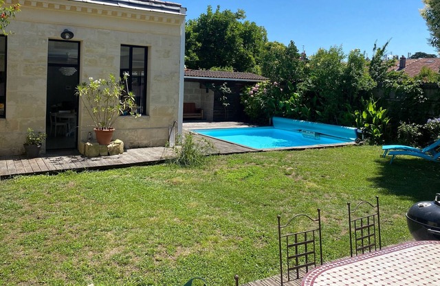 Spacious architect villa with garden and swimming pool
