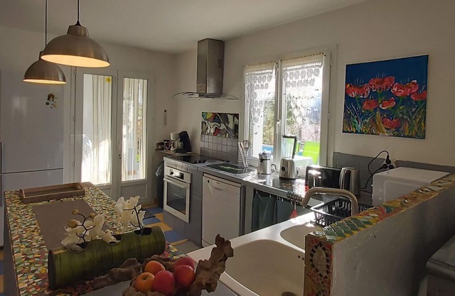 Spacious holiday home with terrace in Chambonas