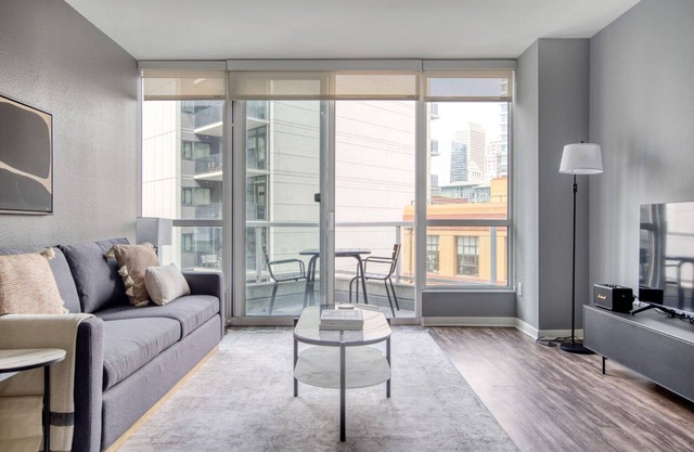 Spacious Rincon Hill 1BR w/Gym, Balcony + Hot tub by Blueground
