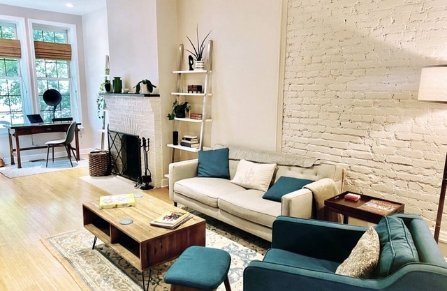 Spacious Row House in Hip and Historic Location