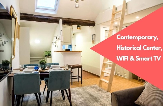 Spacious studio in Paris Hyper Center - Smart TV & WIFI - 4P