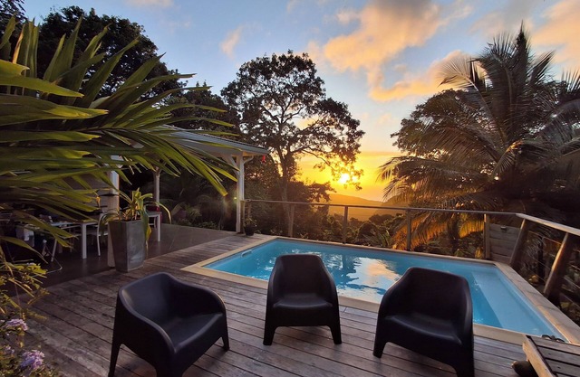 Spacious villa, 4 bedrooms, swimming pool, breathtaking sea view, ANCV cheques accepted