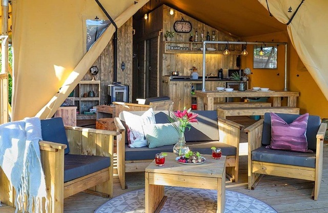 Special lodge tent in the Achterhoek