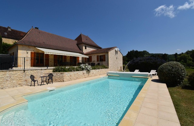 Splendid "Perigourdine" property with private heated swimming pool and air con