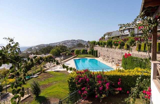 Splendid House with Sea View and Shared Pool in Bodrum