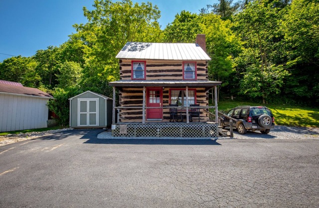 Stay in a 200 Year Old Log Cabin with Modern Conveniences
