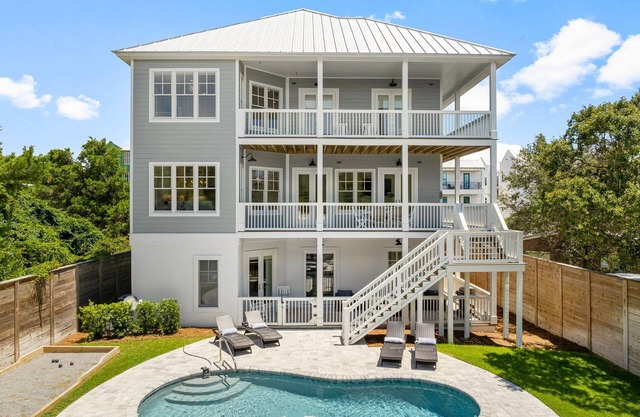 Stay on 30A: Paradiso Del Mar, Gulf View- Private Pool!
