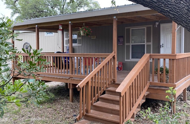 Steps from the Frio River, less than mile from 337, something for everyone.