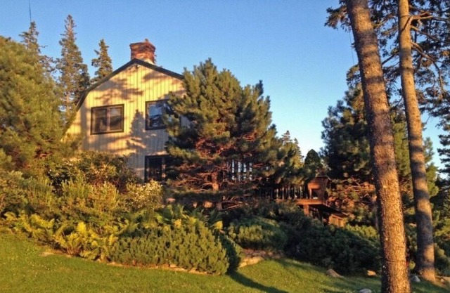 Striking oceanfront property on the edge of Acadia National Park