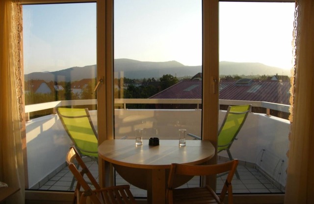 STUDIO 01 Holiday rental in Obernai in Alsace panoramic mountain view