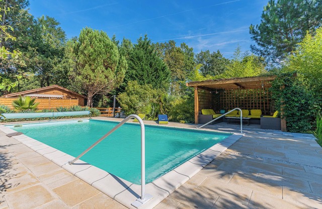 Studio Apartment 'La Maisonnette En Bois' with Private Terrace and Private Garden