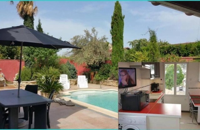 Studio Apartment 'Redhouse - Solarium' with Shared Pool, Wi-Fi and Air Conditioning
