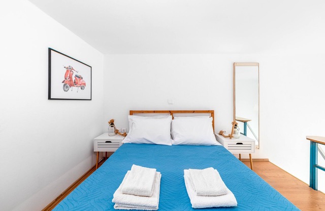 Studio Apartment 'Sea Front In Ixia 2' with Private Garden, Wi-Fi and Air Conditioning