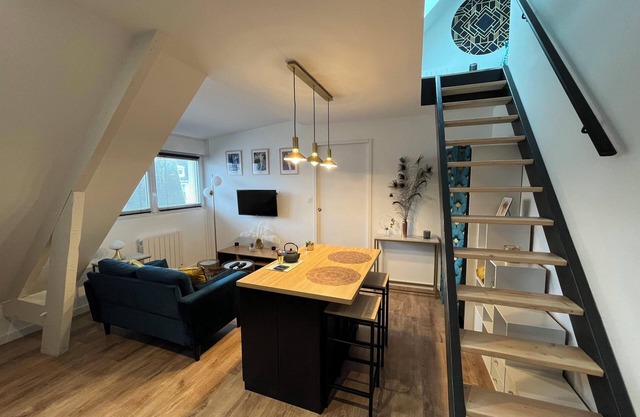 Studio ART Deco - Duplex - Hyper Centre Lorient