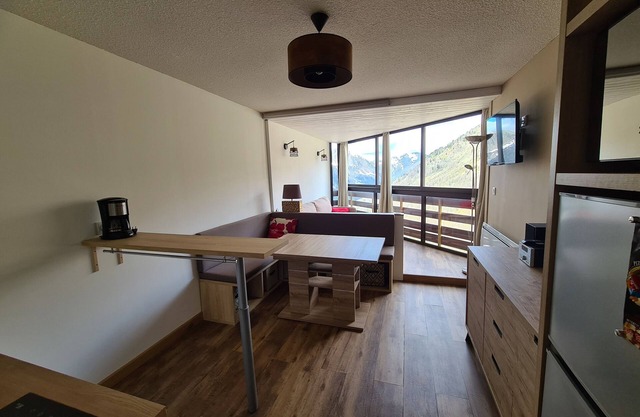 Studio au Hameau, Pied des Pistes, vue Montagnes