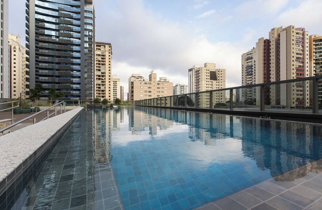 Studio c/piscina, Wi-Fi e ar na Vila Gomes Cardim