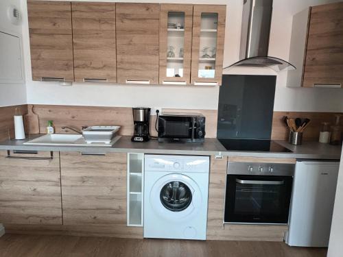 Studio cabine avec terrasse