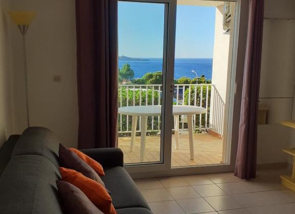 Studio cabine Thalacap Vue mer