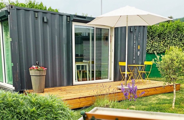 Studio Container au Look Bohème