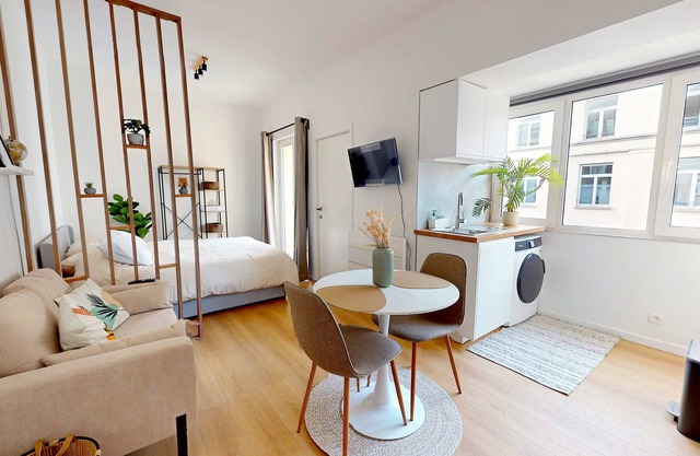Studio cosy centre BXL avec balcon