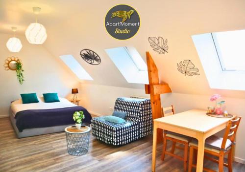 Studio en plein centre de Saint-Omer - à 5 min de la gare, parking gratuit