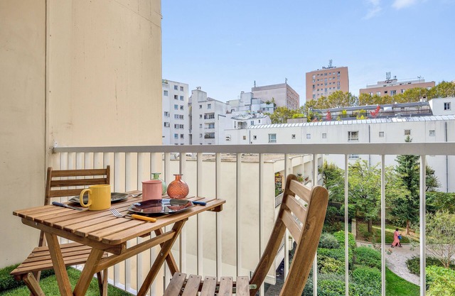 Studio Fargeau, et son balcon - Welkeys