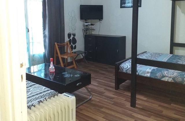 Studio in Hydra with reserved parking for cars next to the French Embassy