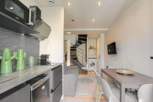Studio moderne et équipé en duplex, Villeurbanne