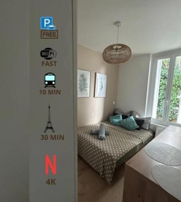 Studio moderne proche de Paris