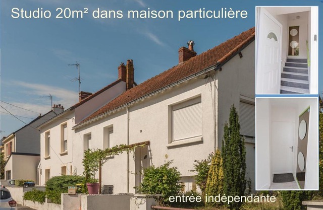Studio Privé & Calme à S-Nazaire pr Parc Paysager