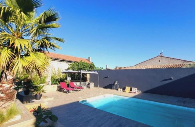 Studio Privé Maison Piscine