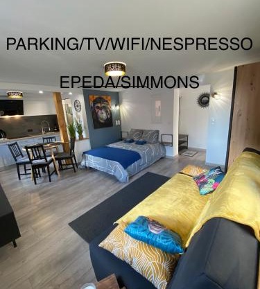 Studio tout confort, à 2 min de Colmar
