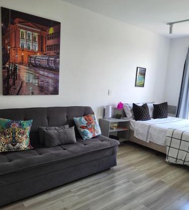 Studio with a beautiful view