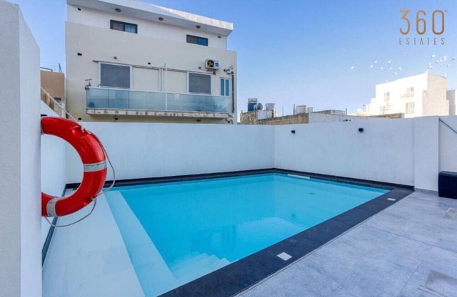 Stunning 1BR maisonette with pool access in Swieqi
