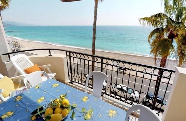 Stunning 3BR Apartment with Sea View, Terrace, and Garage in Menton
